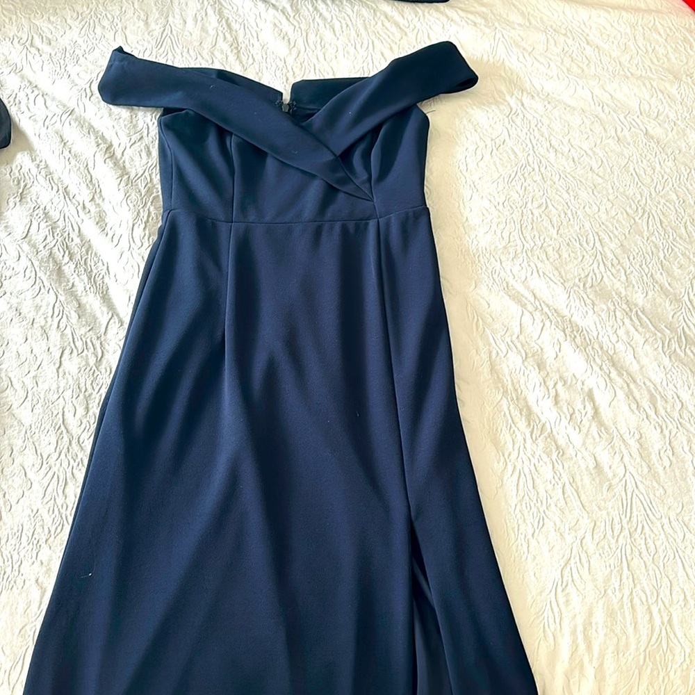 Navy Wedding Guest Dress